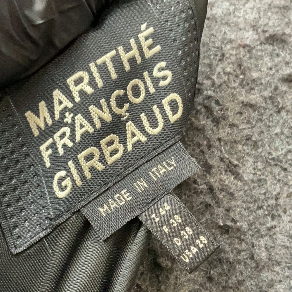 Marithe Francois Girbaud Black Embelished laser cut detail Blazer6 - Picture 5 of 6